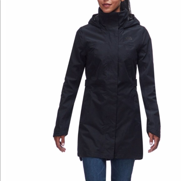 ❗️SOLD❗️NWT North Face Rain Trench Coat - Picture 2 of 7